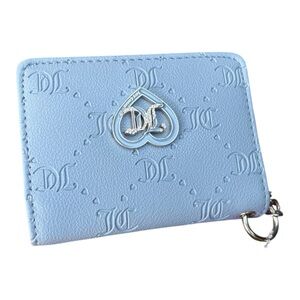 Juicy Couture Women's Slate Blue Wallet with Heart Charm